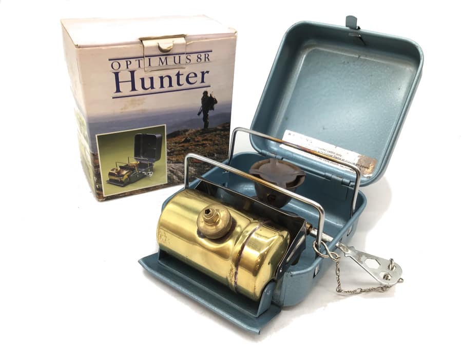 Vintage camping stoves camper colleague classic stove in camp